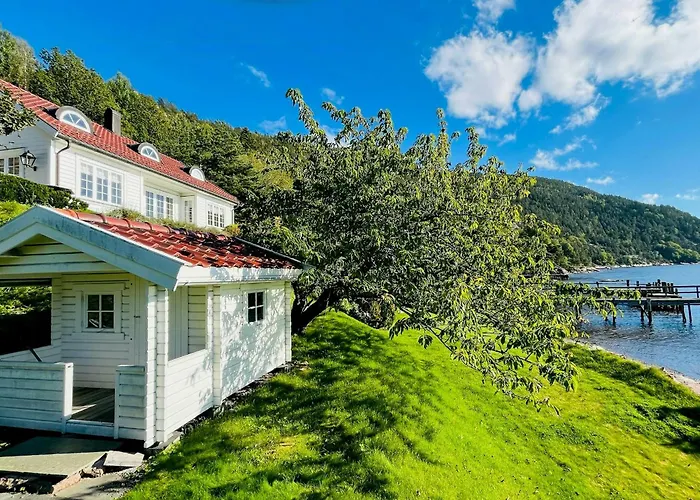 Pa Stranden, Stor Hage Og Egen Brygge Casa vacanze