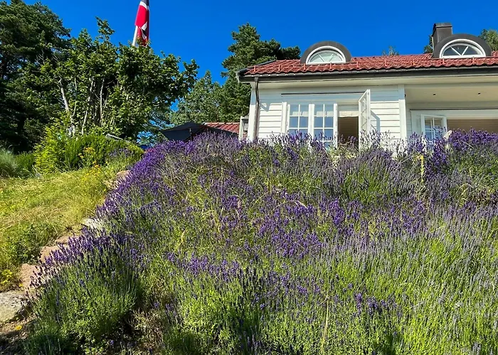 Pa Stranden, Stor Hage Og Egen Brygge *