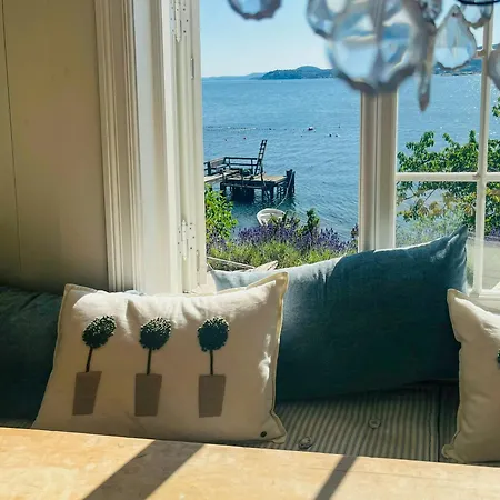 Pa Stranden, Stor Hage Og Egen Brygge
