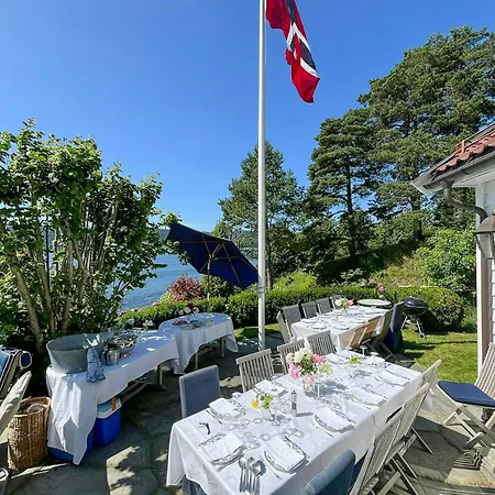 Pa Stranden, Stor Hage Og Egen Brygge בית נופש Bogen (Akershus)